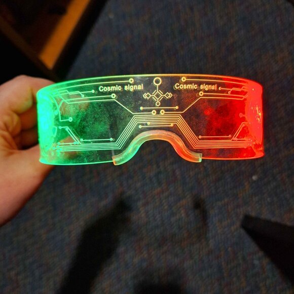 LED Cyberpunk Visor - Picture 5 of 6